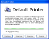 Default Printer