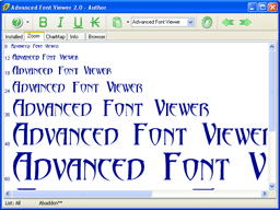 advanced font viewer