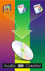 Audio DVD Make, DVD Audio Software Burn Audio DVD directly