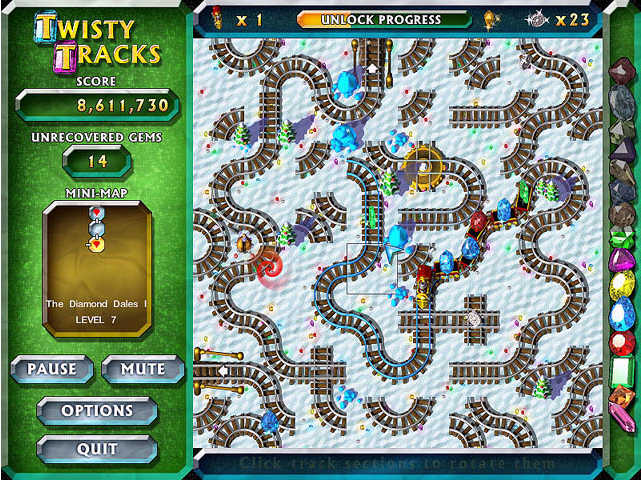 Twisty Tracks Game scr1