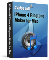 4Videosoft iPhone 4 Ringtone Maker for Mac