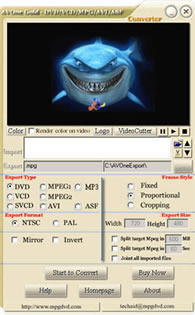 DVD VCD SVCD MPEG AVI ASF Converter