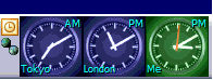 Time Zone Clock Software - ZoneTick 2.1