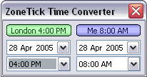 ZoneTick World Time Zone Clock