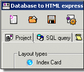 Database to HTML Conversion - Convert DB to HTML Express