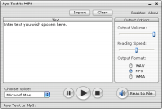 Aye Text to MP3