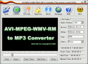 AVI MPEG WMV RM to MP3 Converter