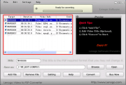 Lenogo Video to PSP Converter