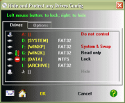 Hide & Protect any Drives