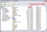 3Quick View Folder Size
