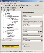 DHTML Menu Builder