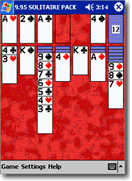 Pocket PC Solitaire Game scr 2