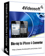 4Videosoft Blu-ray to iPhone 4 Converter