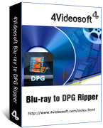 4Videosoft Blu-ray to DPG Ripper