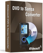 4Videosoft DVD to Sansa Converter