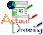 Web Authoring Tool - Actual Drawing Deluxe