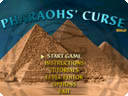 Pharaoh game - The Pharaohs Curse Gold Game screen shot 1