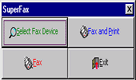 Faxing Software, SuperFax scr