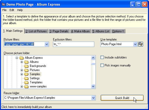 Web Photo Album Album Express 3 2 Download